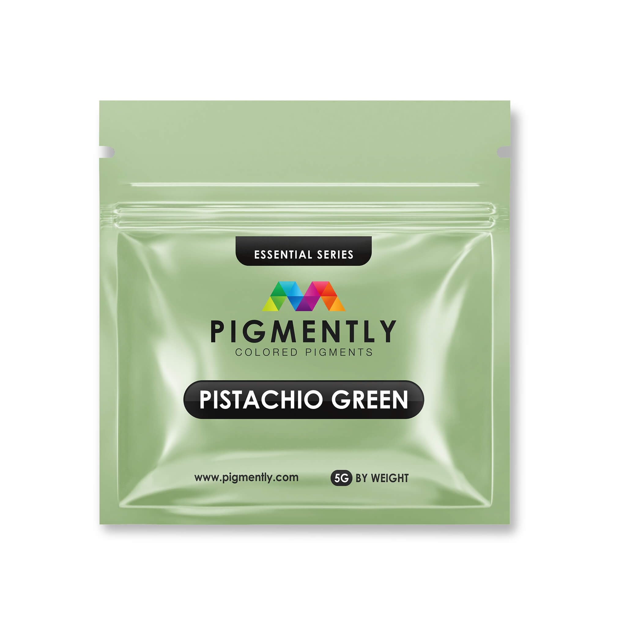 Ultra Clear Epoxy Pigment Powder | Essential Series Resin Mica Powder for Art, Craft, Jewelry & Candle Making - Pistachio Green 5g