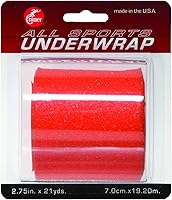 Vista 12 de Cramer. Rollo de cinta de envoltura previa para deportes. Para tobillo, muñeca y lesiones, taping y rótula. De 2,75 x 21 pulgadas.