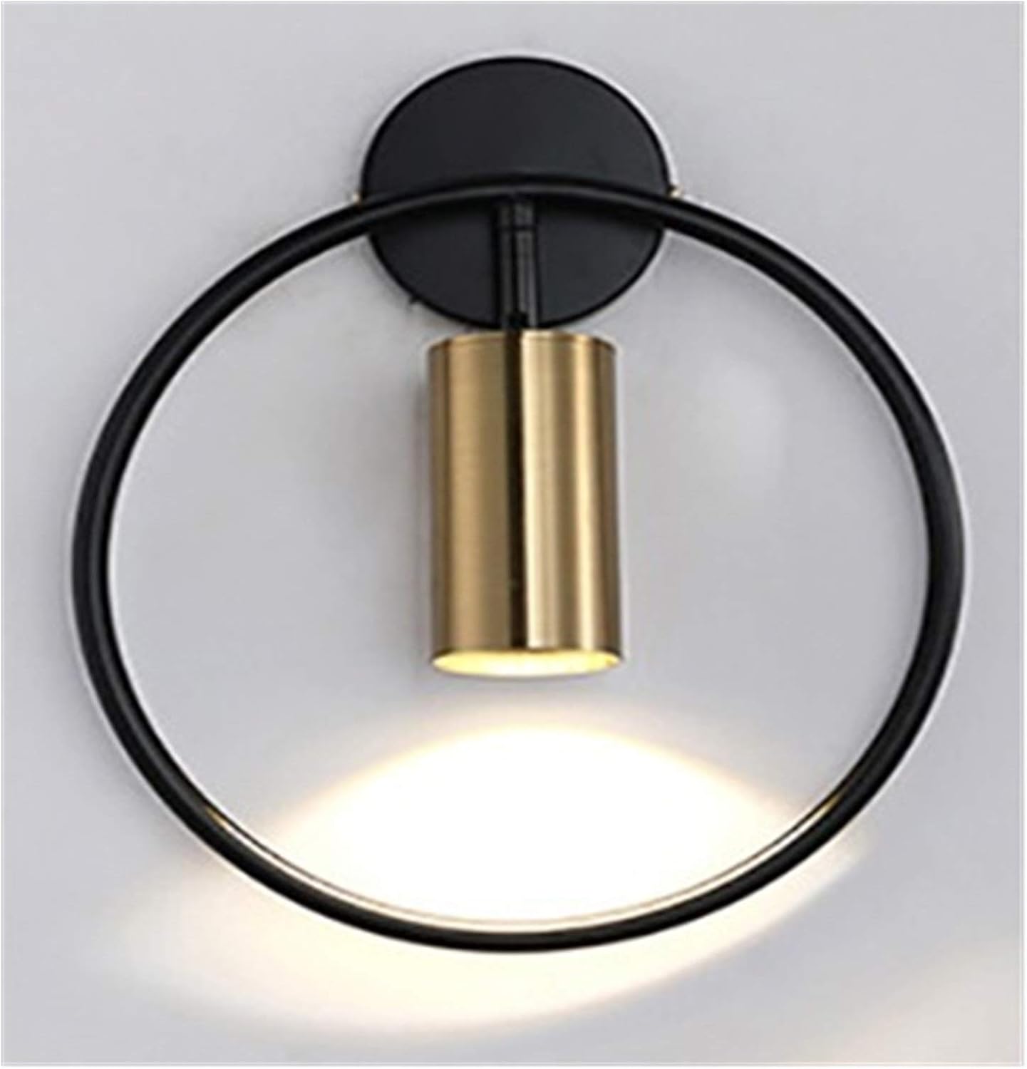 Modern LED Luxury Wall Lamp 5W GU10 AC95-260V Ling Room Bedroom Bedside Wall Fixtures Lighting Indoor (Colour: Bronze Size: Natural Light) (Black and Bronze Natural Light)