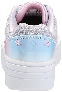 Amazon.com | Skechers Girls Court High-Ombre Oasis Sneaker