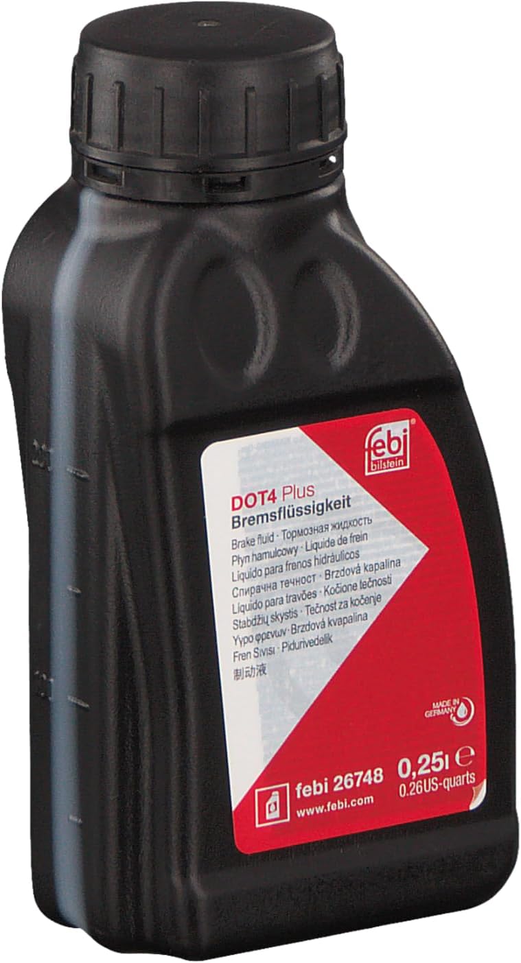 febi bilstein 26748 Bremsflüssigkeit DOT4 Plus, 0,25 Liter : Amazon.de ...