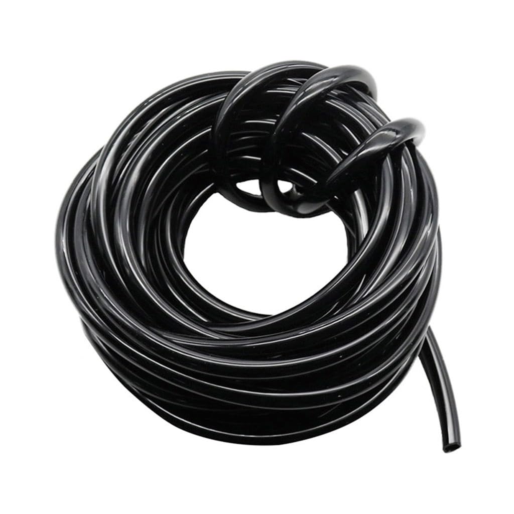 Tuyau d'irrigation Micro, Tuyau d'arrosage en PVC Noir de 20 mètres (3/8 po) for Irrigation Goutte à Goutte avec diamètre intérieur de 8 mm