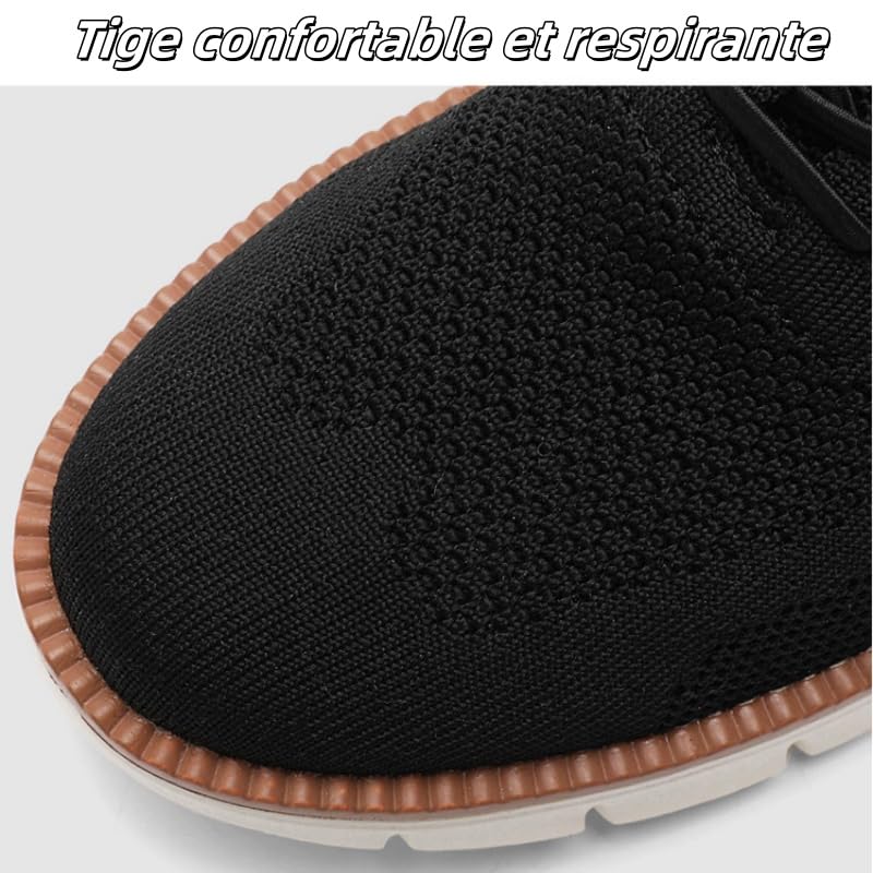 UrbanFit – Sneakers UltraConfort Chaussures décontractées en Maille pour Homme - Légères, Respirantes et élégantes - Confort pour la Marche - pour Affaires et Ville