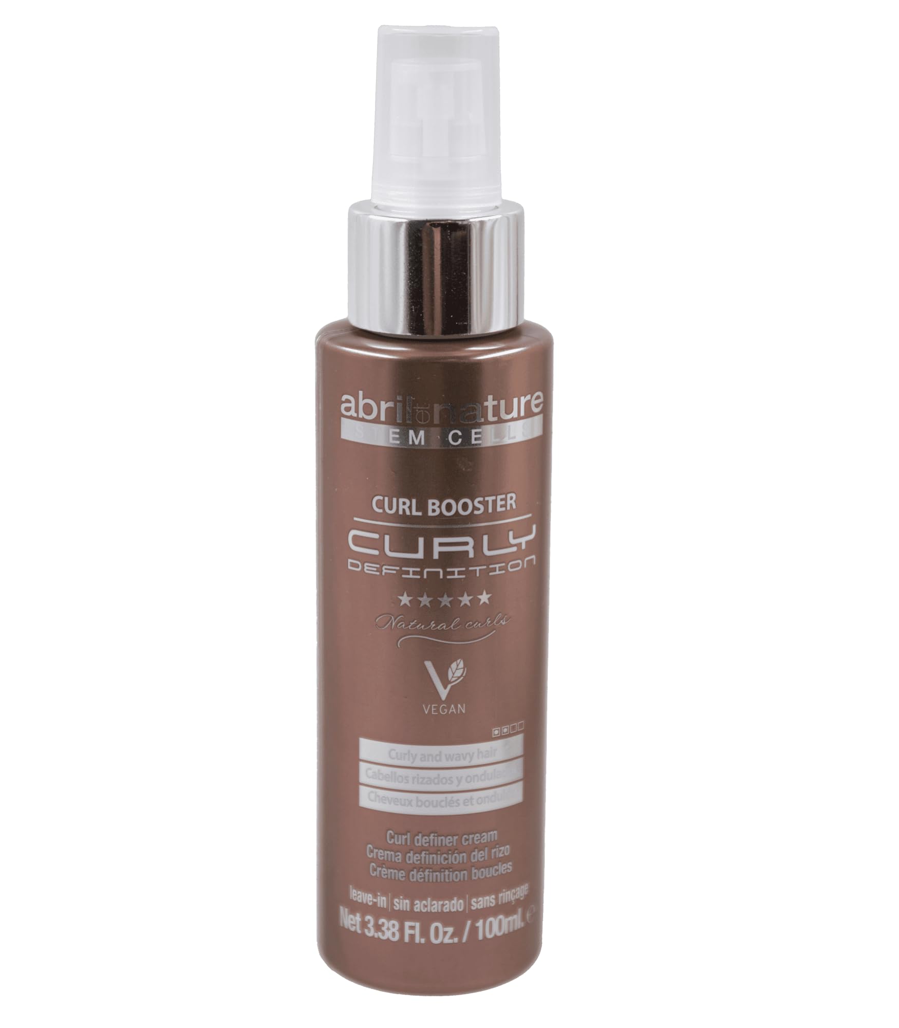 abril et nature - Sérum profesional para cabello rizado y ondulado Curly Definition - Fija y define los rizos con resultados de larga duración - Repara los daños y recupera la hidratación - 100ml