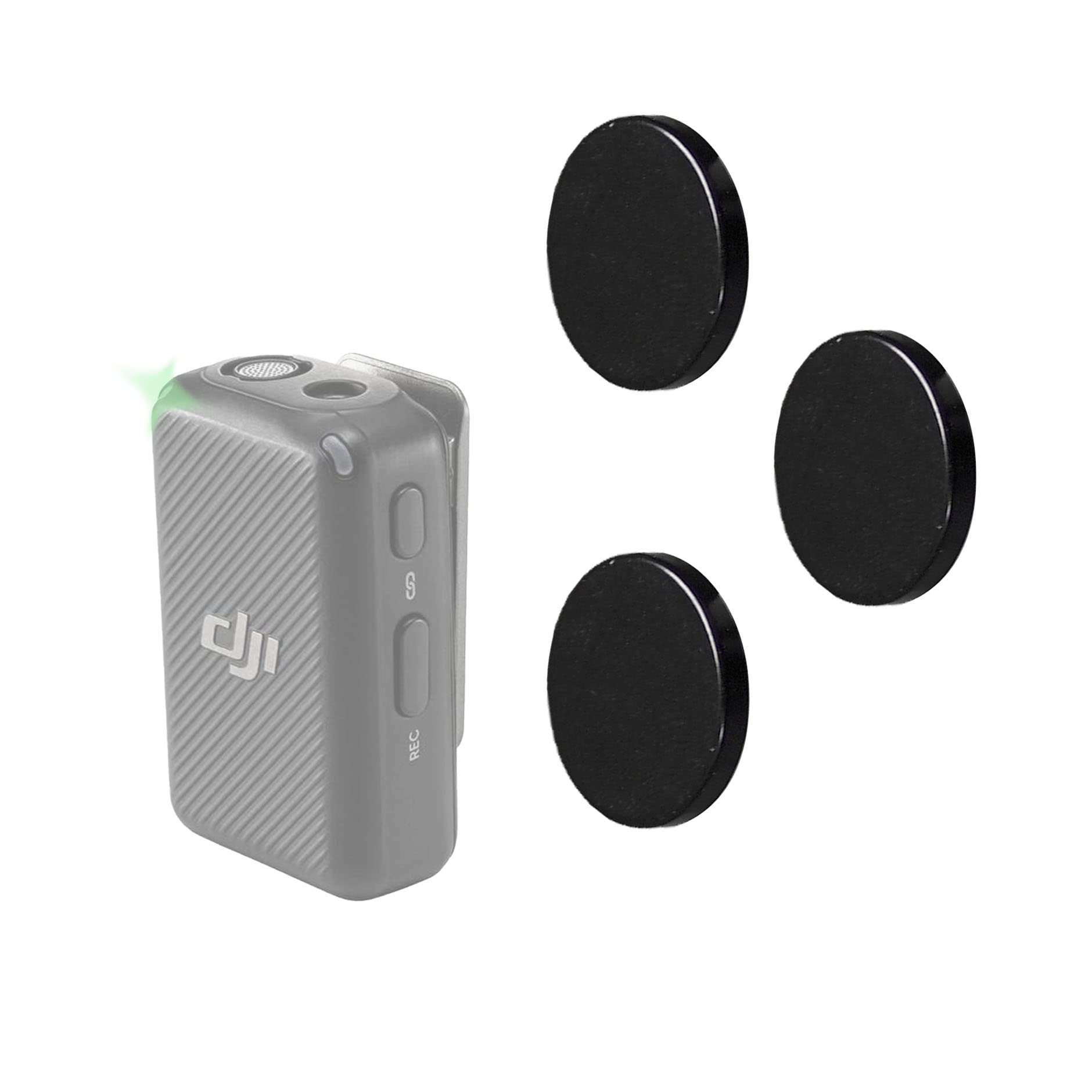 Amazon.com: Macrokraft Ultra Secure Magnets for DJI Mic, DJI Mic 2