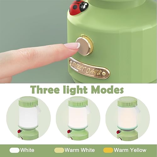 Miniatura 4 de Lámpara recargable para niños, linterna con luz suave y protección ocular, tienda de campaña colgante para interiores y exteriores, luz nocturna