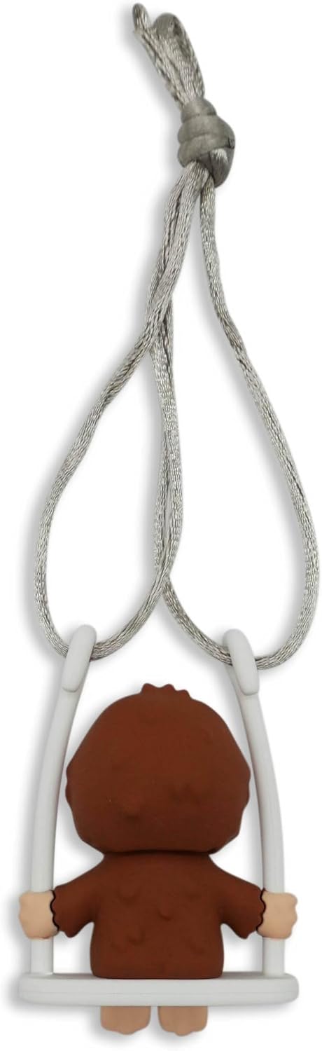 Funny Hanging Mirror Swing – Quirky and Unique Decor for Car Rearview Mirror, Bedroom or Living Room - Bigfoot