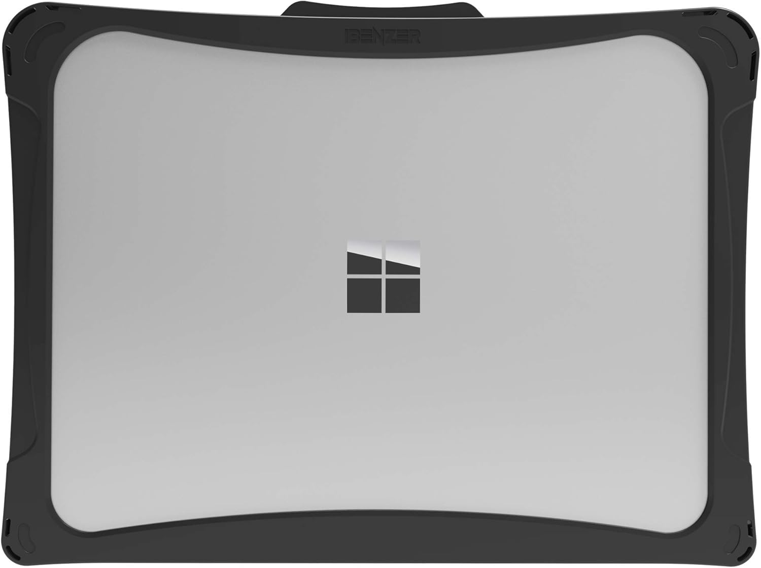 iBenzer Hexpact Case for Microsoft Surface Laptop Go 3 2 1 12.4" 2025-2020 (2013 1943), Heavy Duty Snap on Rugged Protective Cover for K-12 Students Education Classrooms, Drop Tested, Black, MS-LG - Image 3