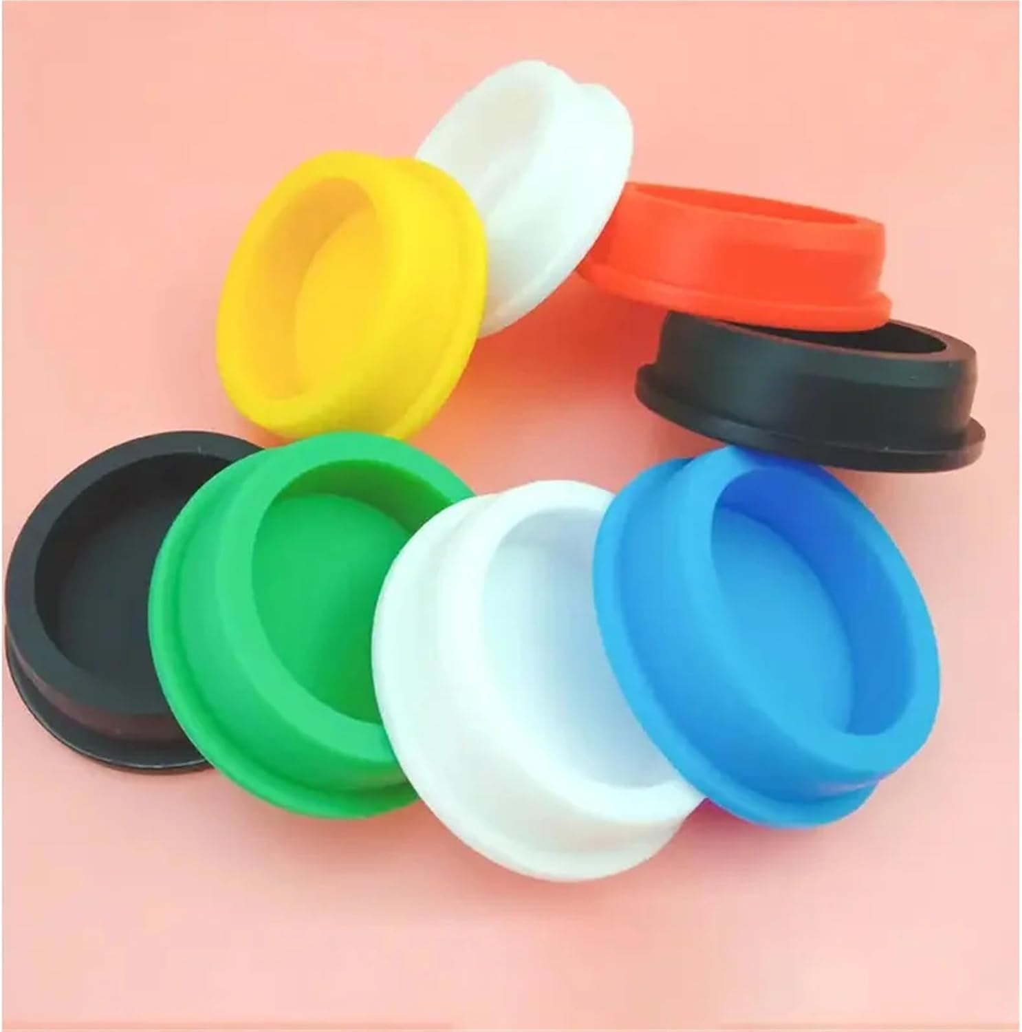 1/2/5Pcs Black Round Silicone Rubber Seal Bore 6.8mm-201.5mm Hole Plugs Blanking End Caps Seal T- Type Stopper(186.5mm (1pcs))