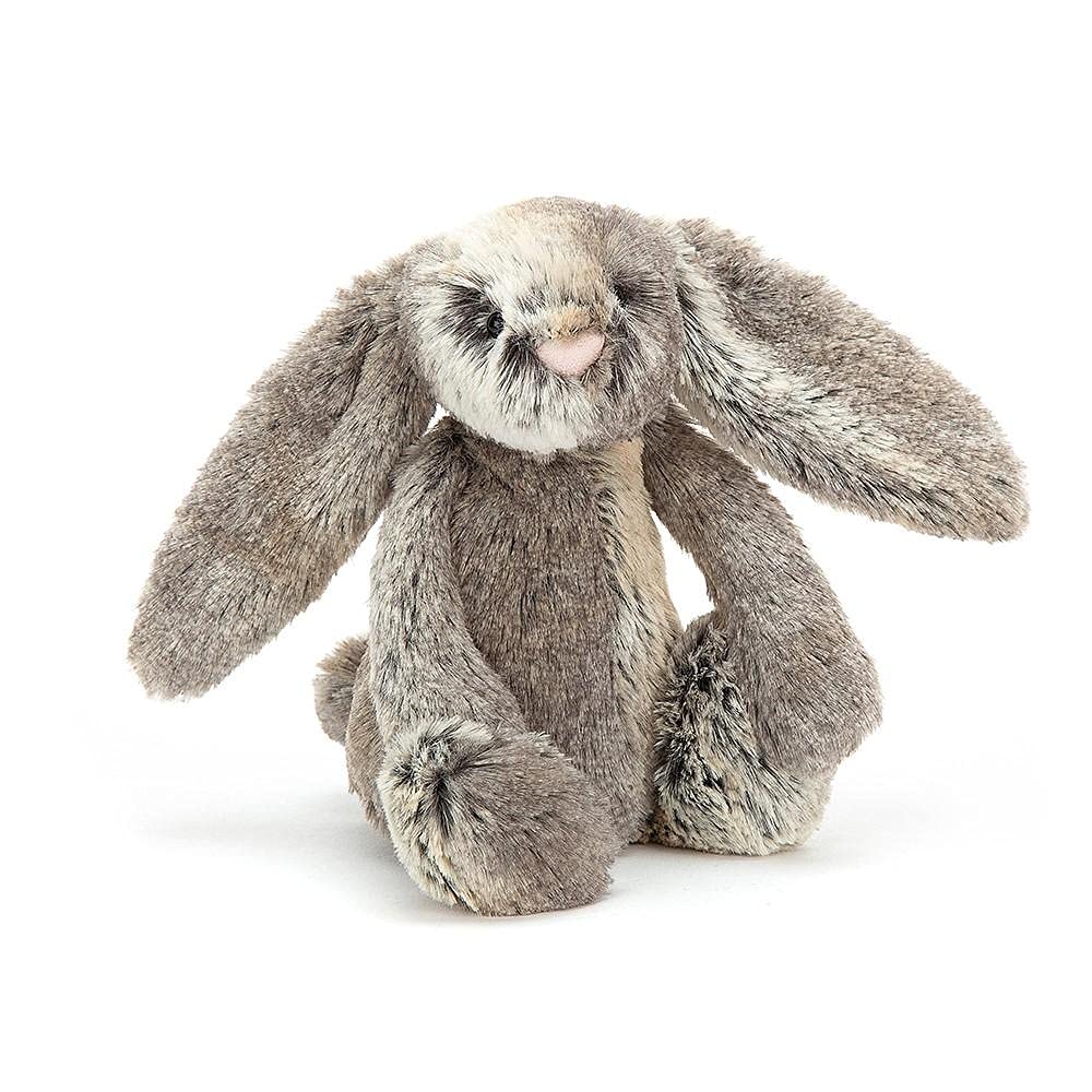 新品　 Bashful Cottontail Bunny L Peluche Bashful Cottontail Bunny Small - L: 8 cm x L : 9 cm x H