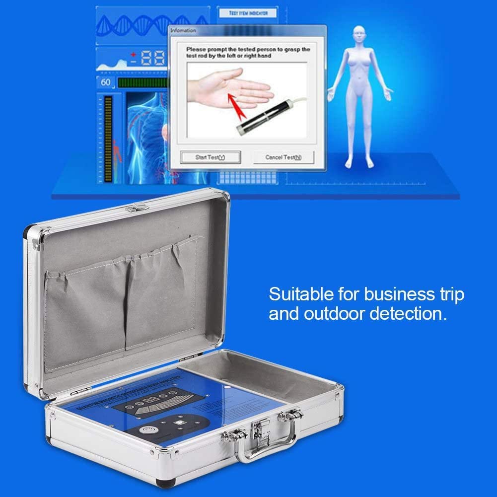 Quantum Resonance Magnetic Analyzer - Quantum Magnetic Body Health Analyzer - Quantum Therapy Analyzer - Resonanzanalysator - 45 berichtet über den Subhealth-Detektor - Deutsche Software
