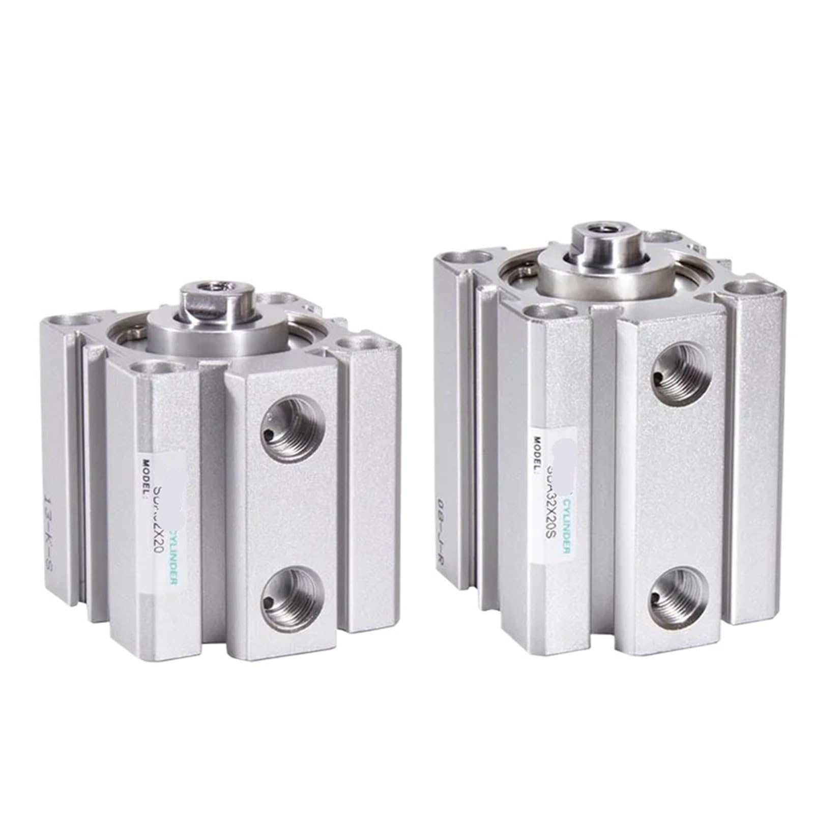 Vérin pneumatique compact SDA50x60 cylindre double acting aluminium