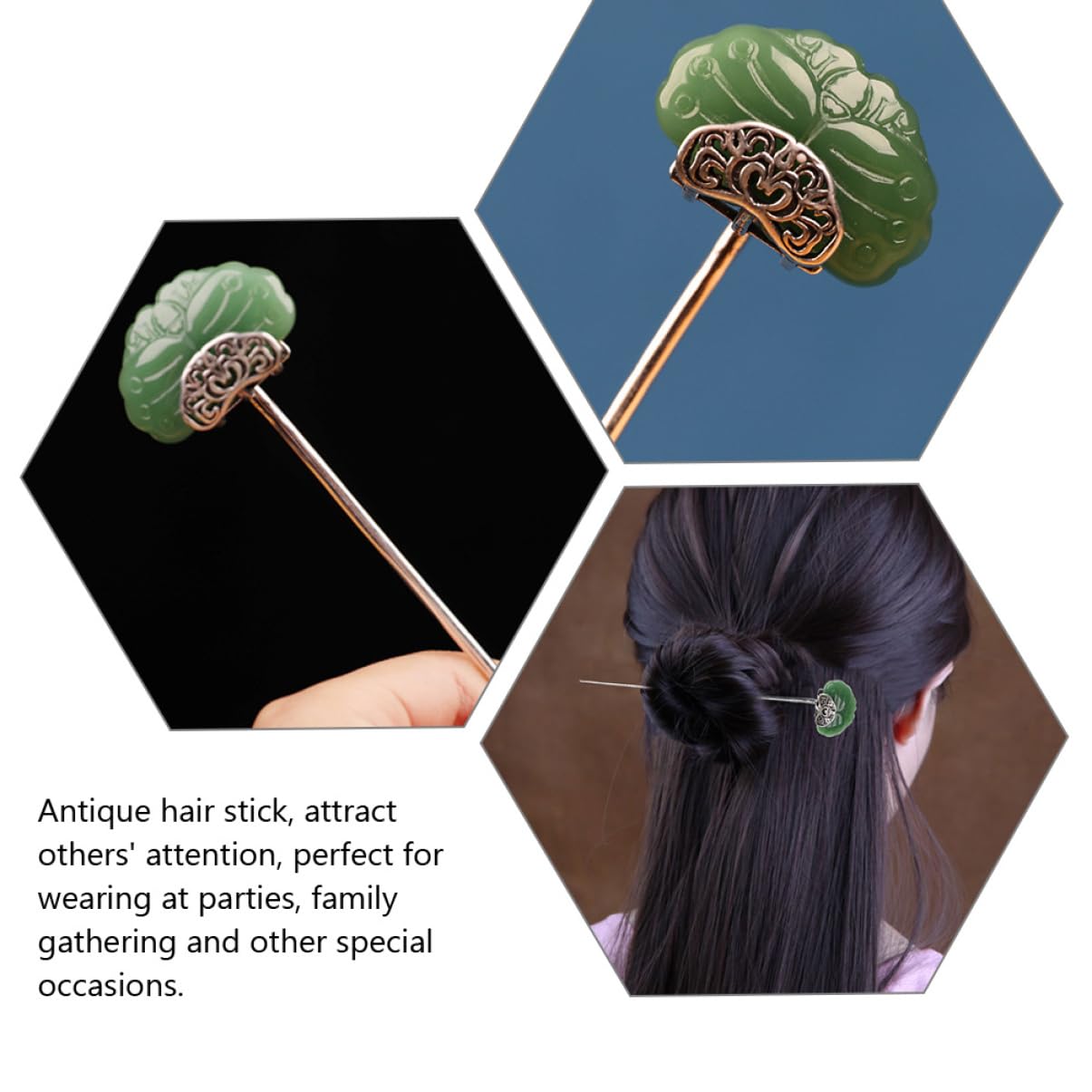 Beavorty 5stücke Antike Haarnadel Aus Achat Chinesischer Haarstab Für Frauen Vintage Stil Haarschmuck Für Hochsteckfrisuren Für Hochzeiten Und Besondere Anlässe