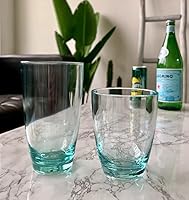Vista 9 de KLIFA - ETON, 20.8 onzas, juego de 6, vasos de acrílico Highball para beber, tazas de té helado, sin BPA, vasos de plástico apilables, aptos