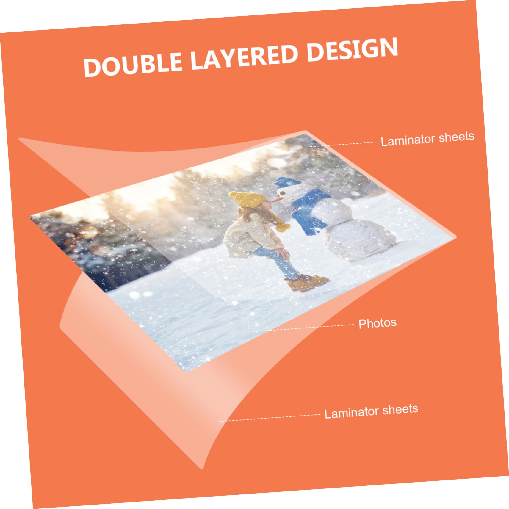 Transparente Laminierfolien A4 Seidenmatt 100 Stück 50 Mikron Wasserfest und Schmutzabweisend zum Laminieren von Fotos und Dokumenten