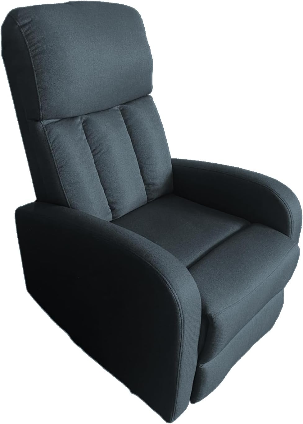 Poltrona Relax Reclinabile Totò Piccinni Con Poggiapiedi - Tessuto Patchwork, Design Comfort - Foto 8