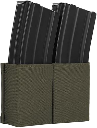 Vista 15 de KRYDEX 5.56 Funda para Cargador, Portacargador MOLLE Mag con Inserto de Funda para Cargador de Liberación Rápida
