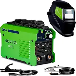 Máquina Inversora De Solda Fix1650 Bivolt 160a Mma Tig + Máscara de Solda Com Escurecimento Automático MSN1200 NEVVO