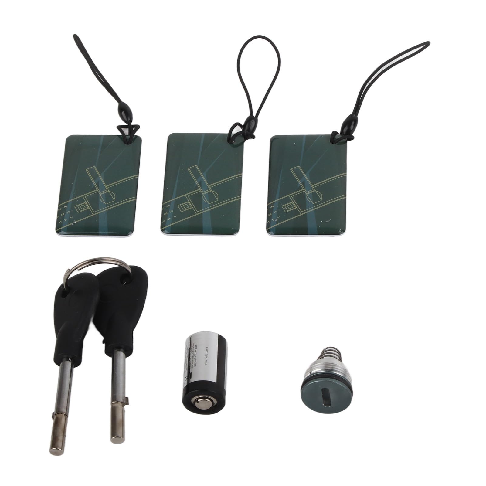 Candado con Contraseña Inteligente, Candado Impermeable con Bluetooth, sin Llave, para Taquillas de Gimnasio, Unidades de Almacenamiento, Aleación de Zinc, 1 Paquete