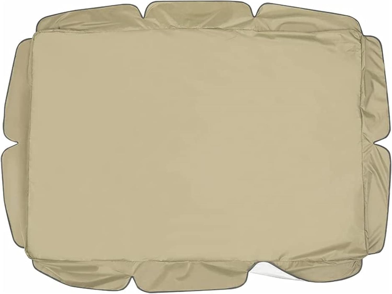 Swing Canopy Replacement Porch Top Cover,Universal Garden Swing Seat Canopy Replacement Waterproof 2 & 3 Seater Outdoor Patio Hammock Cover Sun Shelters UV Protection