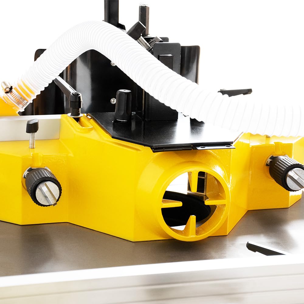 BAMATO BMK5-1300PRO Mehrfachkombination | 5-in-1 Holzbearbeitungsmaschine mit Spiralmesser | 400V | Hobel, Fräse, Säge & mehr | Hobelmaschine Fräsmaschine Kombigerät