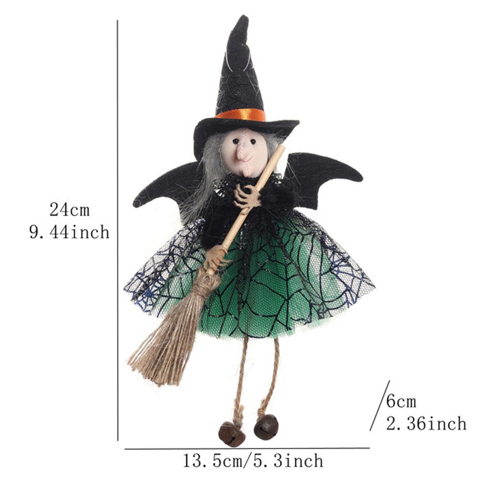 Amazon.co.jp: ハロウィン魔女人形 – ほうきの柄お化け屋敷の魔女