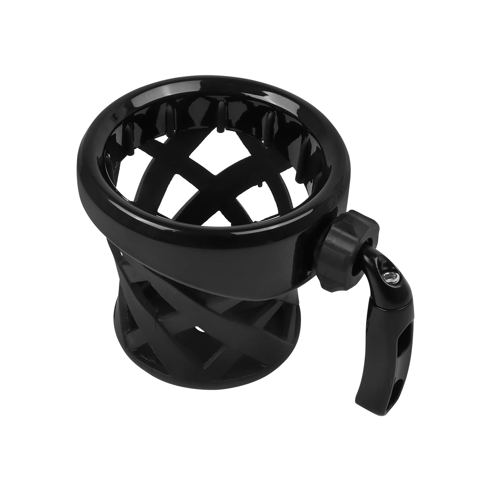 Motorcycle Drink Cup Holder Handlebar Cup Mount Replacement for Honda Goldwing 1800 GL1800 F6B 2001-2023 Water Bottle Holder (Black, 105MM/4.1" Height)