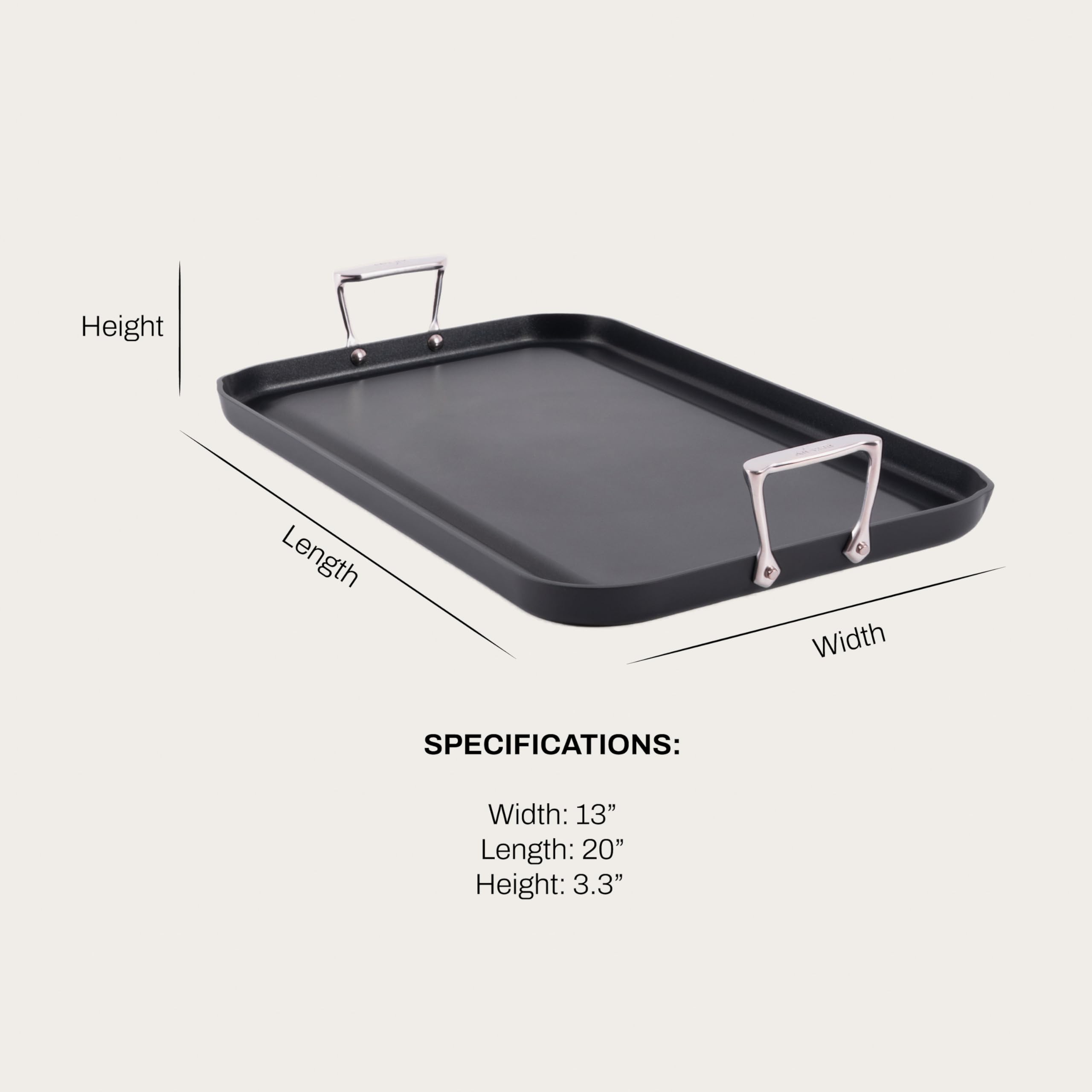 Amazon.com : All-Clad HA1 Hard Anodized Nonstick Griddle Pan For