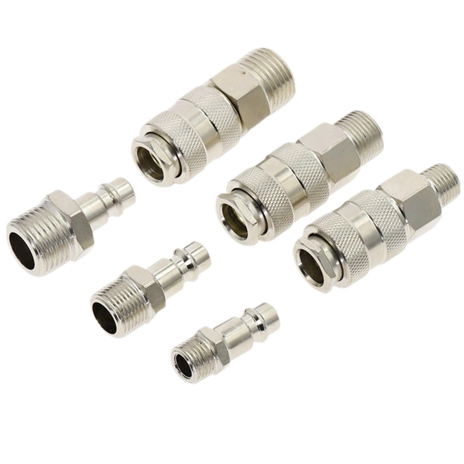 Racor neumático UE 1/4 3/8 1/2 Conector macho(PM03)