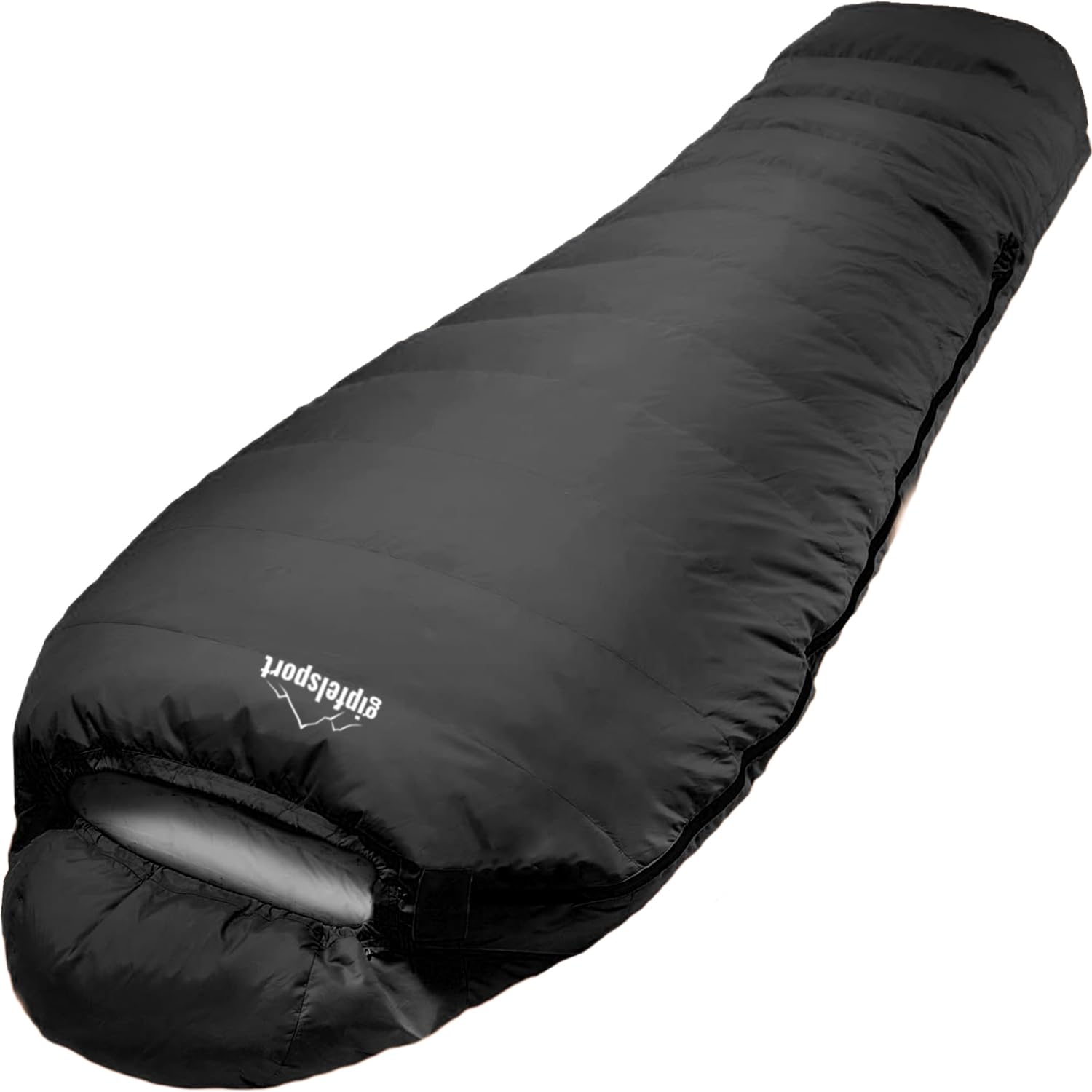 gipfelsport Saco de Dormir Momia - Saco de Dormir de Exterior para Adultos y Niños | para Invierno, Otoño y Primavera