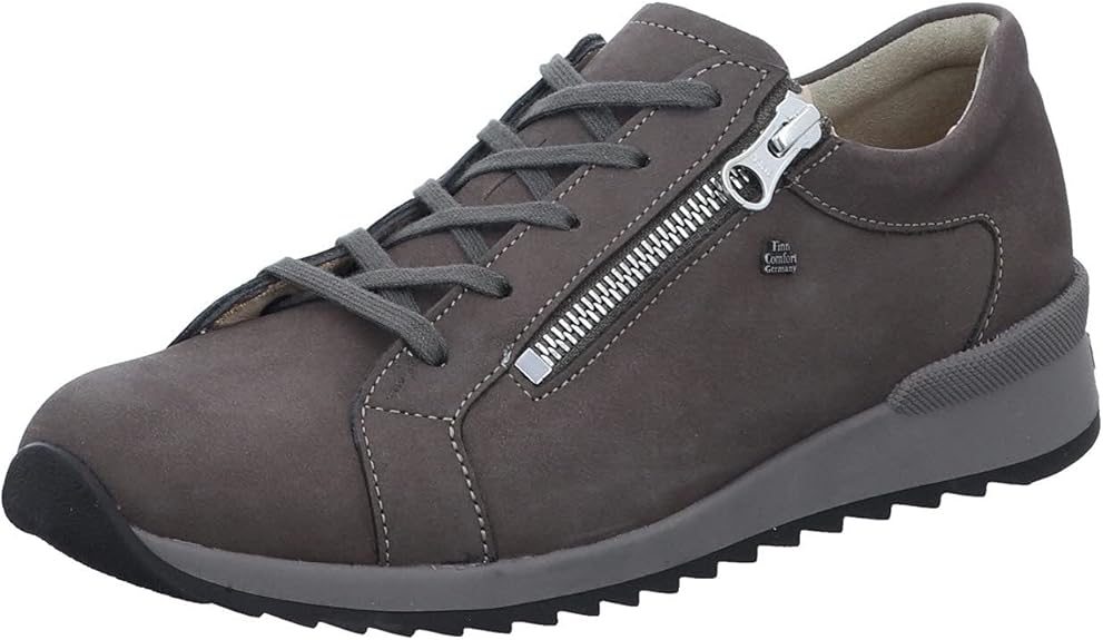 Finn Comfort Barretos Scarpe comode da donna, con lacci, in pelle, colore grigio Amazon.it Finn Comfort Barretos Scarpe comode da donna, con lacci, in pelle, colore grigio Amazon.it