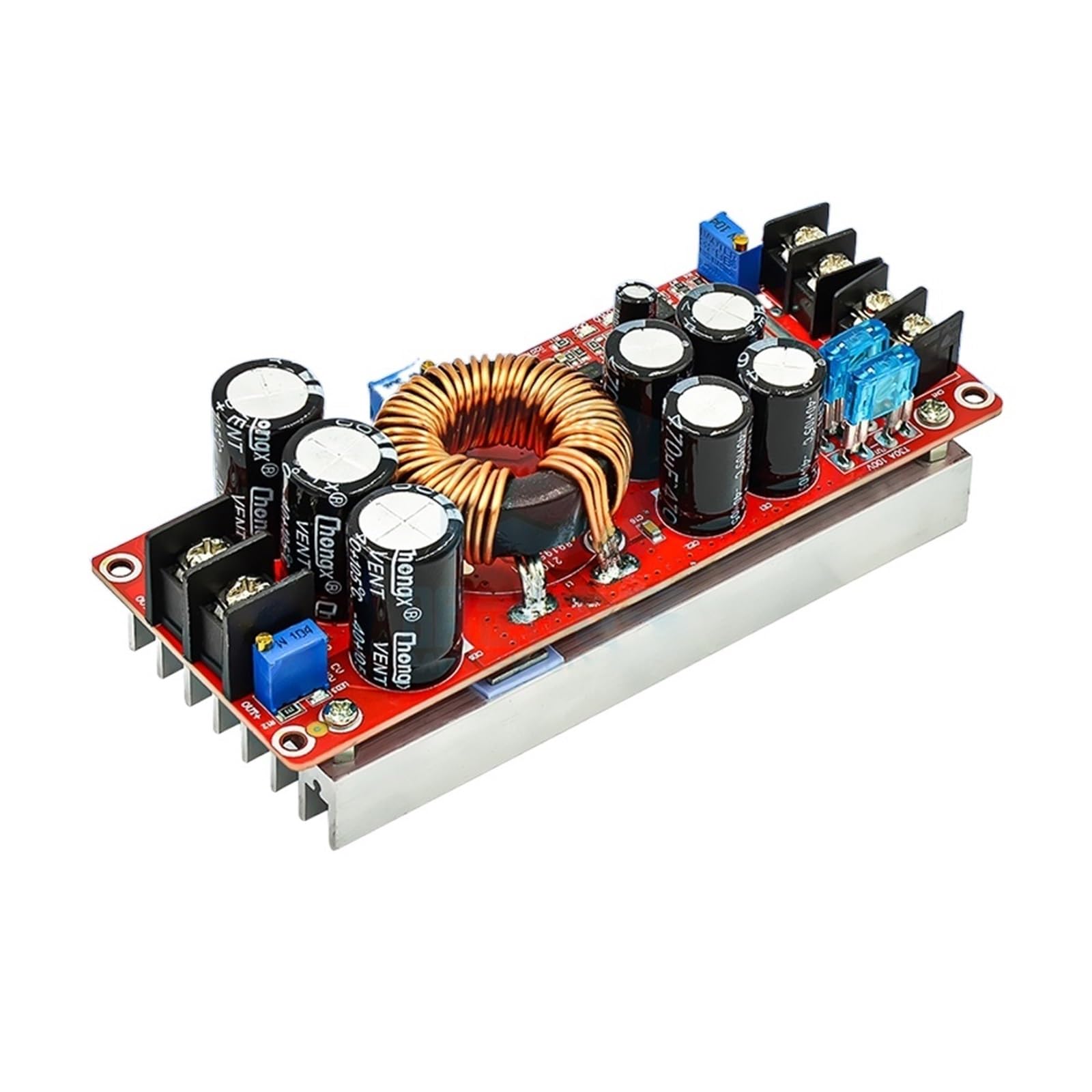 1200W 20A DC Converter Boost Step-up Power Supply Module in 8-60V Out 12-83V with Heat Sink 1200 W 12V to 24V 48V 1200W 20A DC