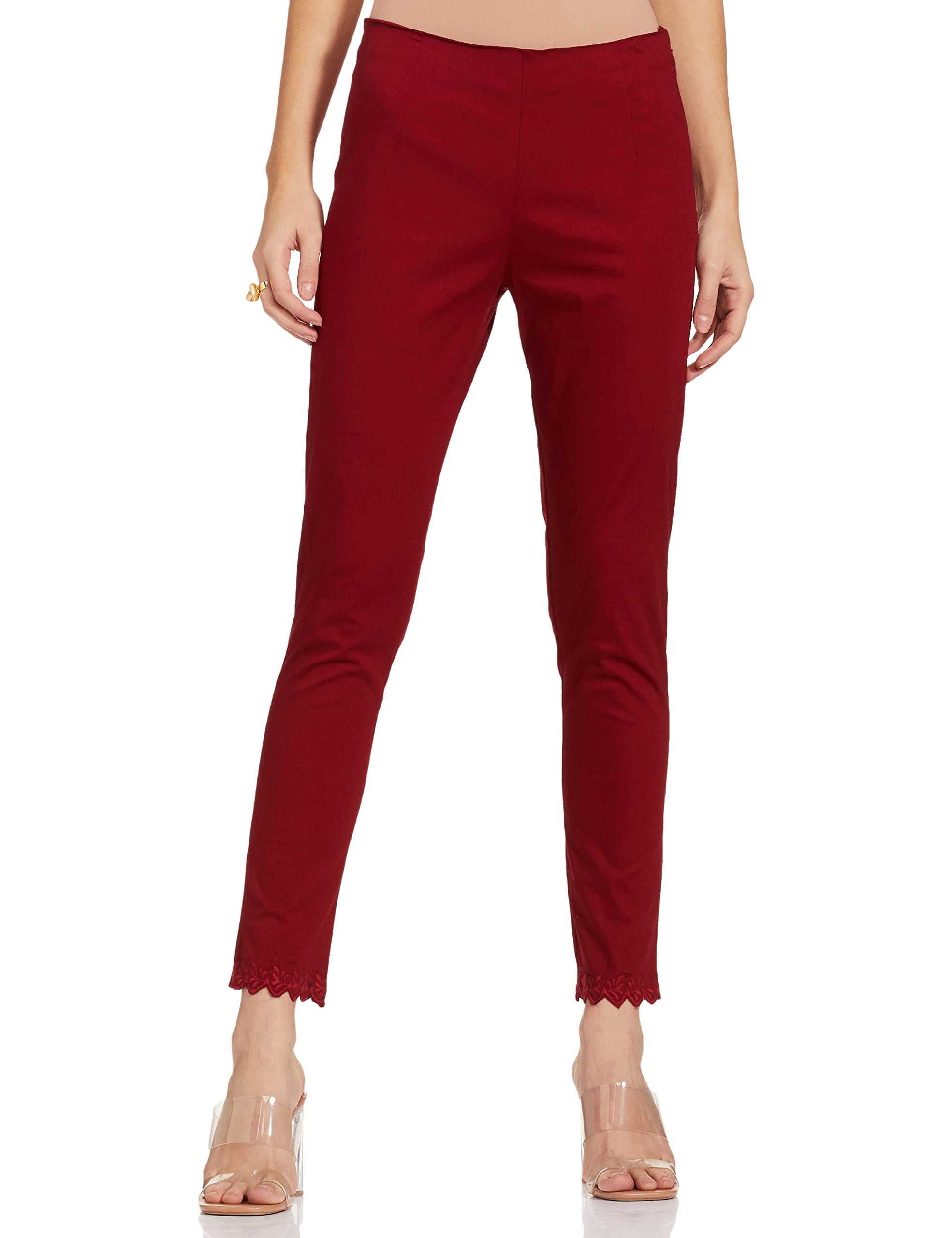 Rangriti Women's Regular Dress Pants in neutral