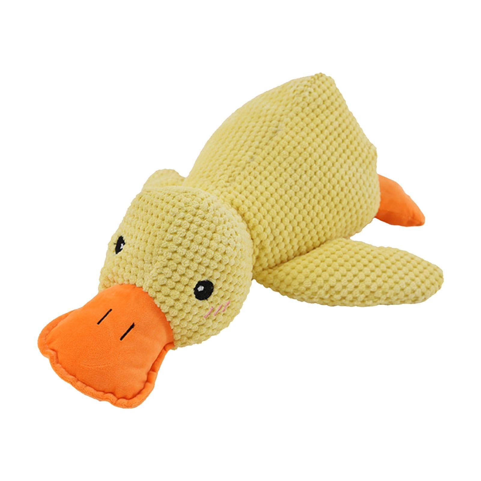 2 Jouets Canard Grinçant Pour Chien – Peluche Anti-stress – Pour Chiens Petits Et Moyens – Durable Et Sûr
