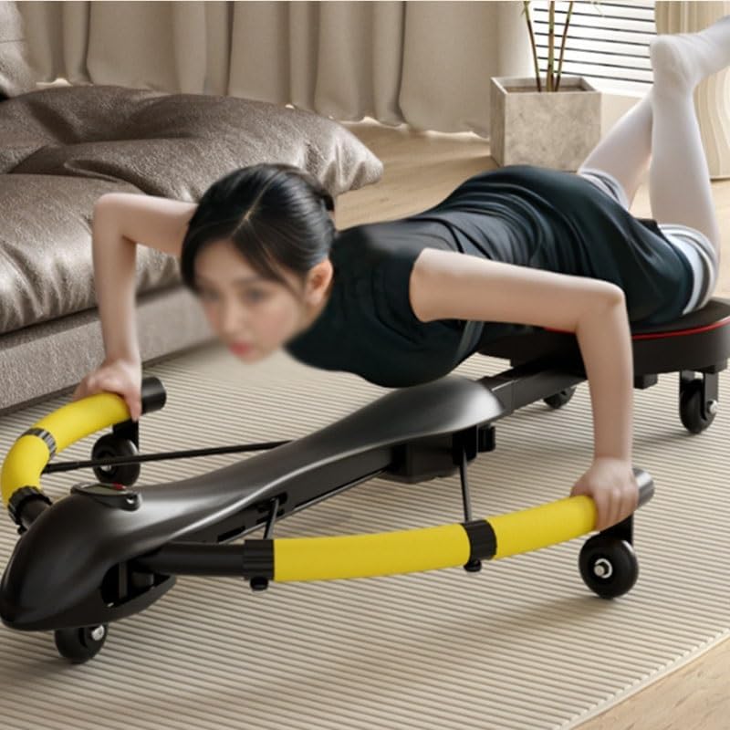 ABS Abdominal Wheel Automatic Recovery Multifunctional Roller | Household Fitness Use Exercise Equipment - Muscle Trainer