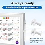 Stylus de calendrier stylo pour Skylight, Style Smart durable avec 2 Conseils de remplacement de rechange & 2 Accessoires pratiques pour Skylight 15in Calendrier