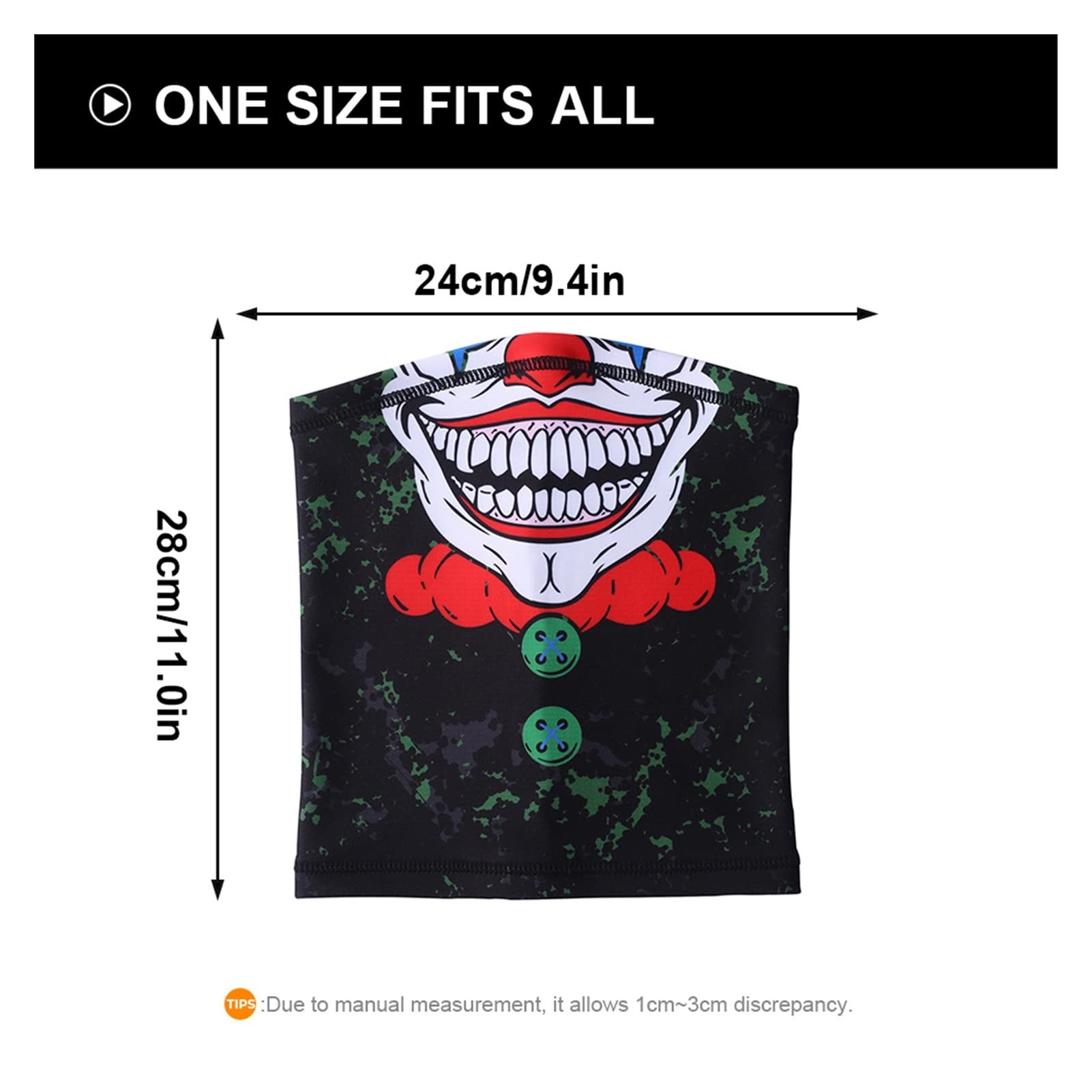 3D más cálido Cuello Termal de vellón Medio mascarilla de Tubo de Tubos Deportes Skiing Snowboard Snowboard Bandana for Mujeres Bufanda Invierno