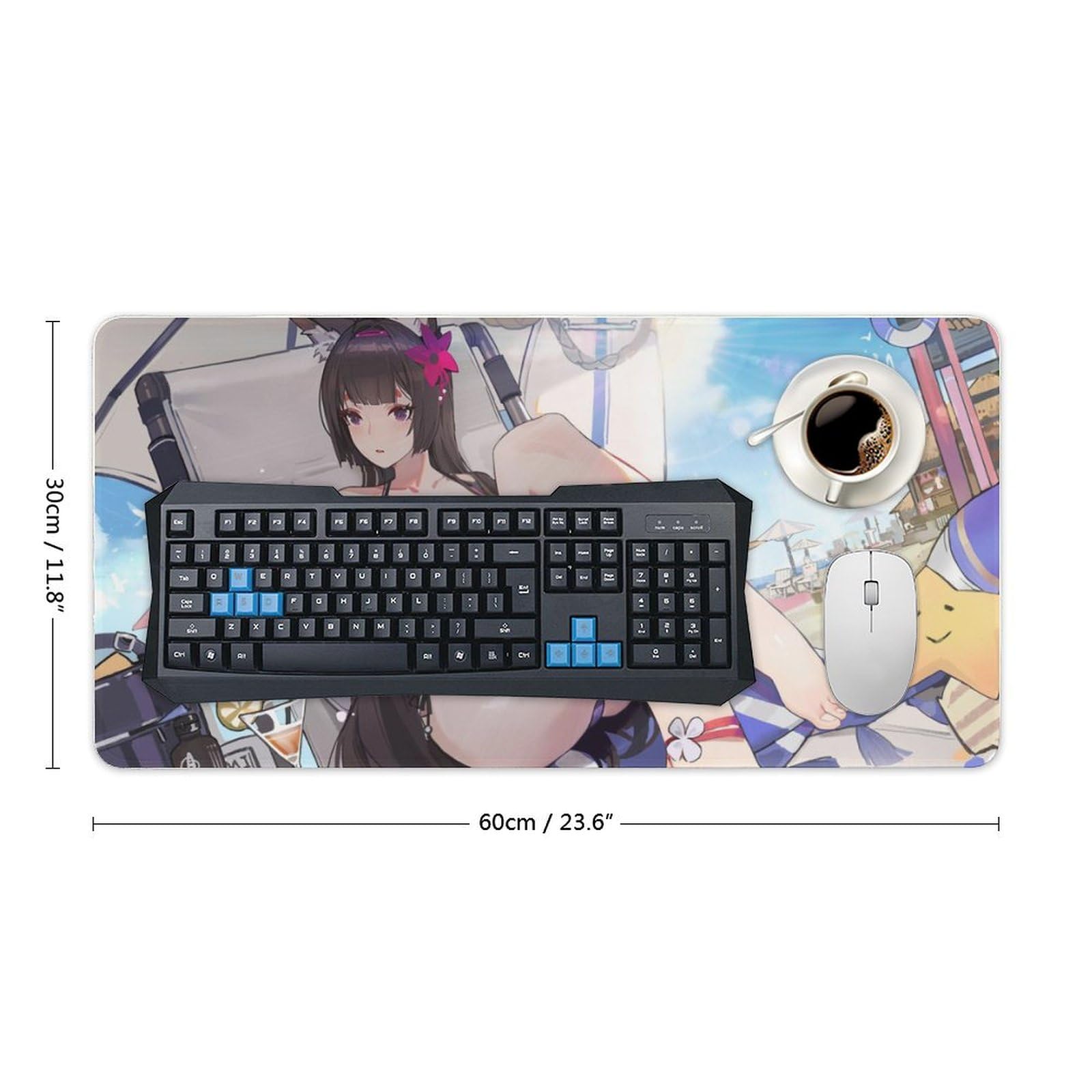 アズールレーン プレイマット ラバーマット デスクマット マウスパッド Amazon.co.jp: デスクマット アズールレーン アズレン 大型