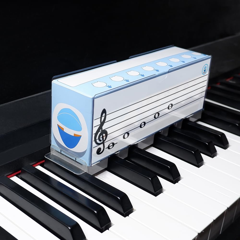 Amazon.co.jp: ピアノ サポート教材 ひけーるくん/鍵盤 黒鍵 音域 音符