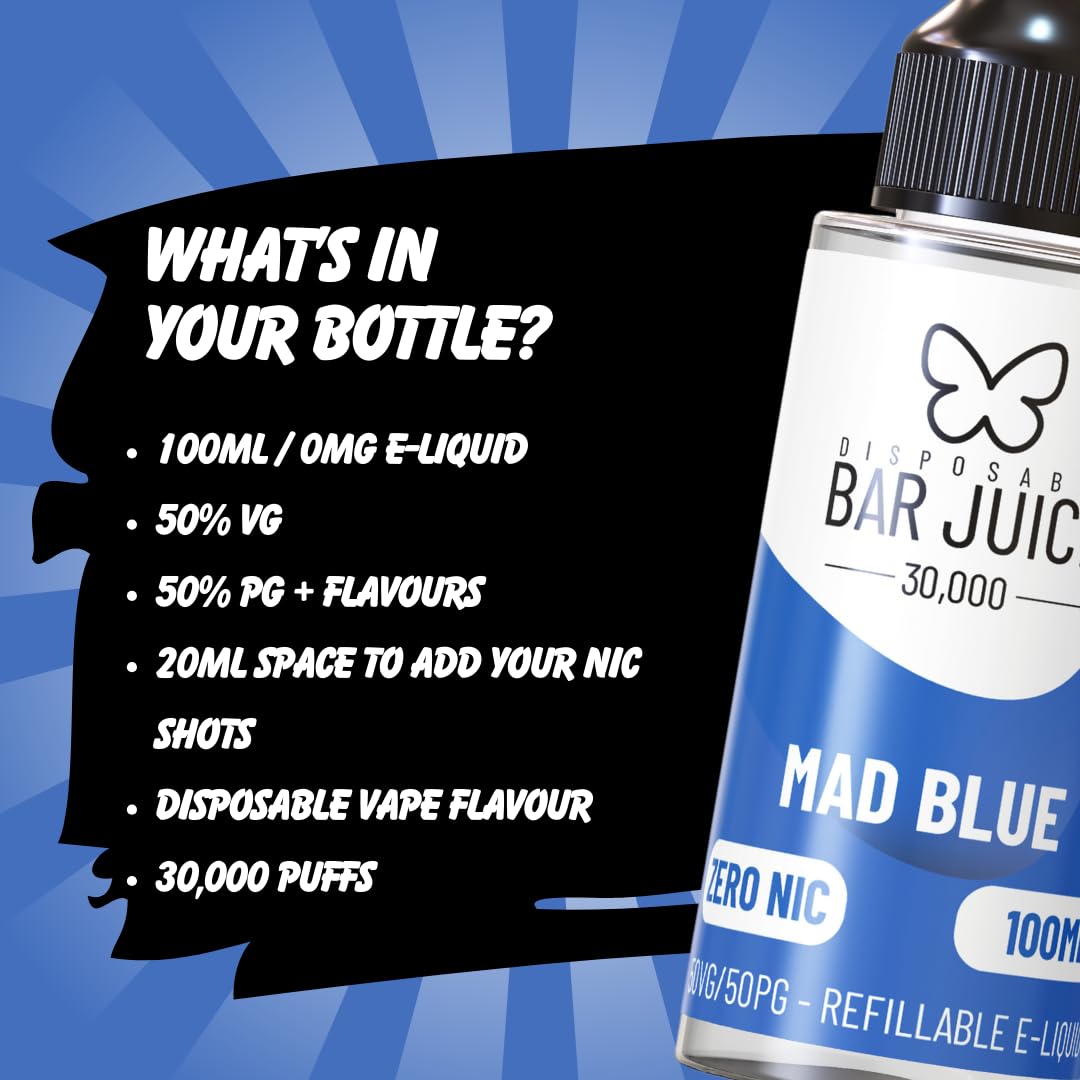 mad blue vape liquid Mad Blue | Lost Mary BM6000 Prefilled Kit