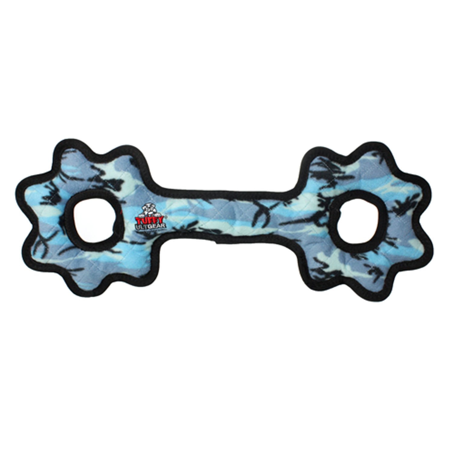 TUFFYUltimate Tug-O-Gear, Durable Dog Toy (Camo Blue)