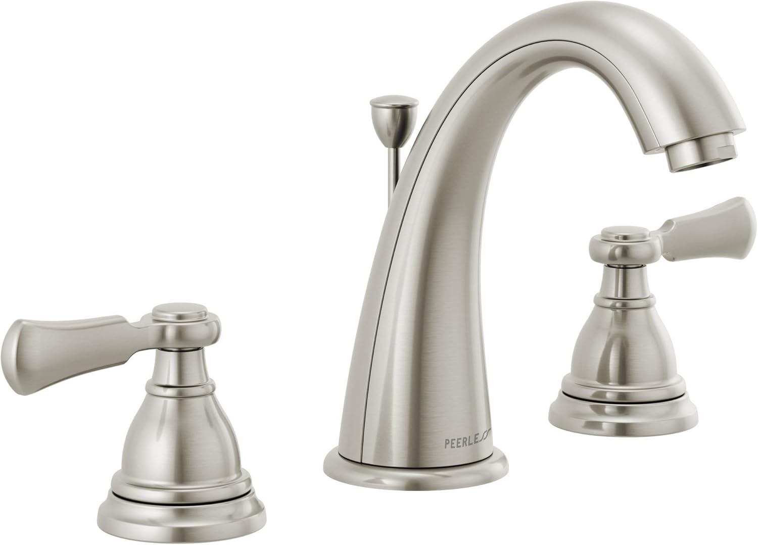 Peerless P3565LF-BN Elmhurst Two-Handle Bath Faucet Widespread, Brushed Nickel