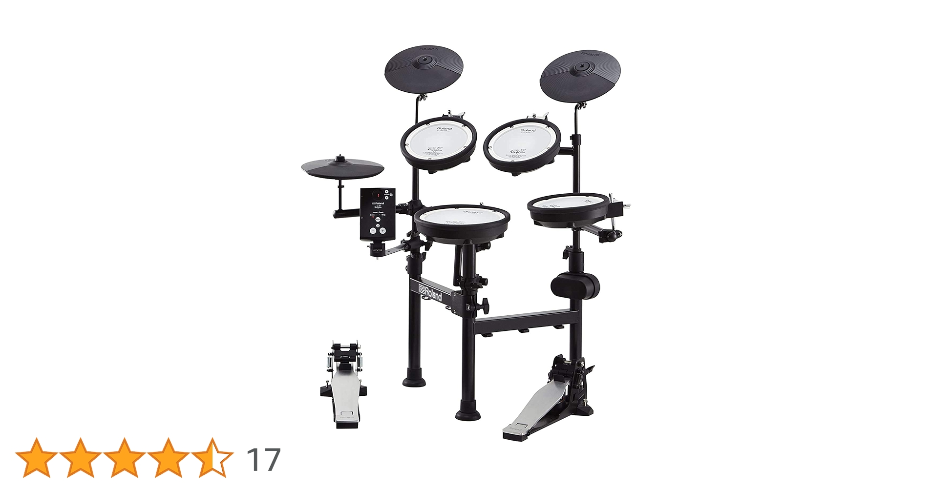 レア ローランド V-Drums TD-1KPX2 電子ドラム 折りたたみ式 Amazon | Roland TD-1KPX2 V-Drums Portable 電子ドラム セット