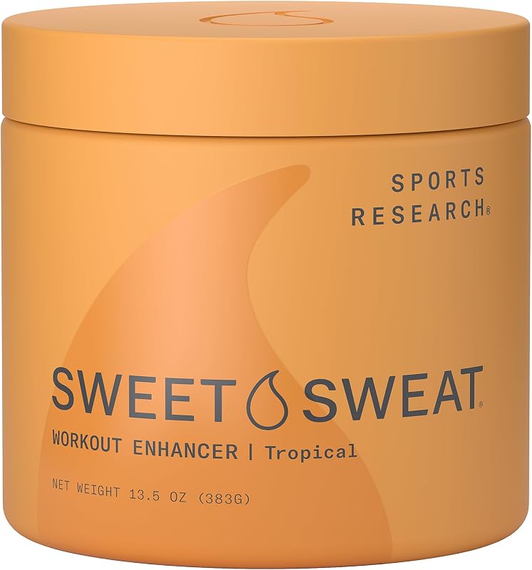 Gel Sports Research Sweet Sweat® Tropical, pote com 400 mL