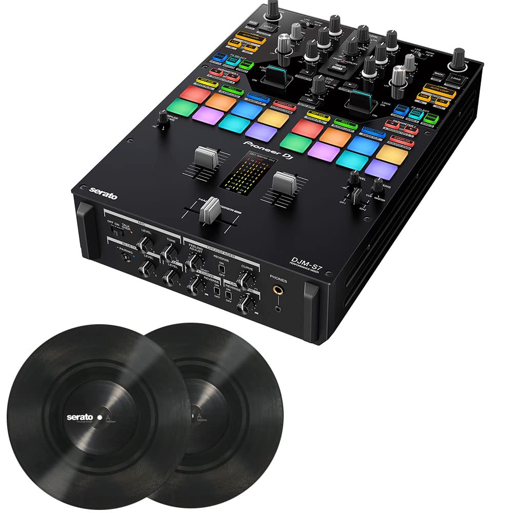 Amazon | Pioneer DJミキサー DJM-S7 + Serato コントロールレコードBK