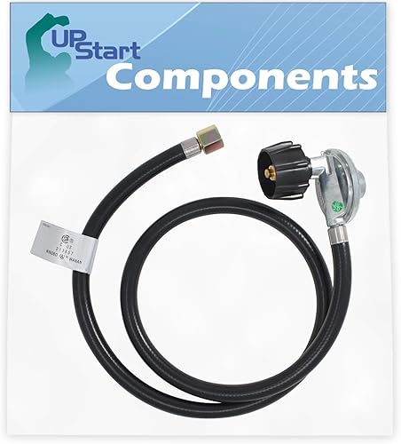 Piezas de repuesto para manguera reguladora de propano para parrilla de gas BBQ para Weber GENESIS E-310 LP (2009) - Regulador y manguera