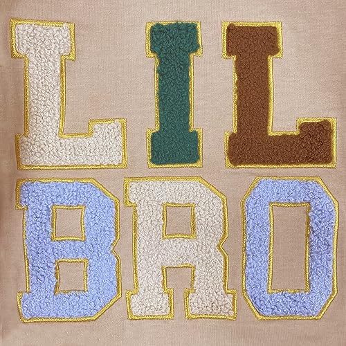 Newborn Baby Girl Boy Matching Clothes Lil Sis/Bro Crewneck Sweatshirt Romper Sister Brother Outfits4