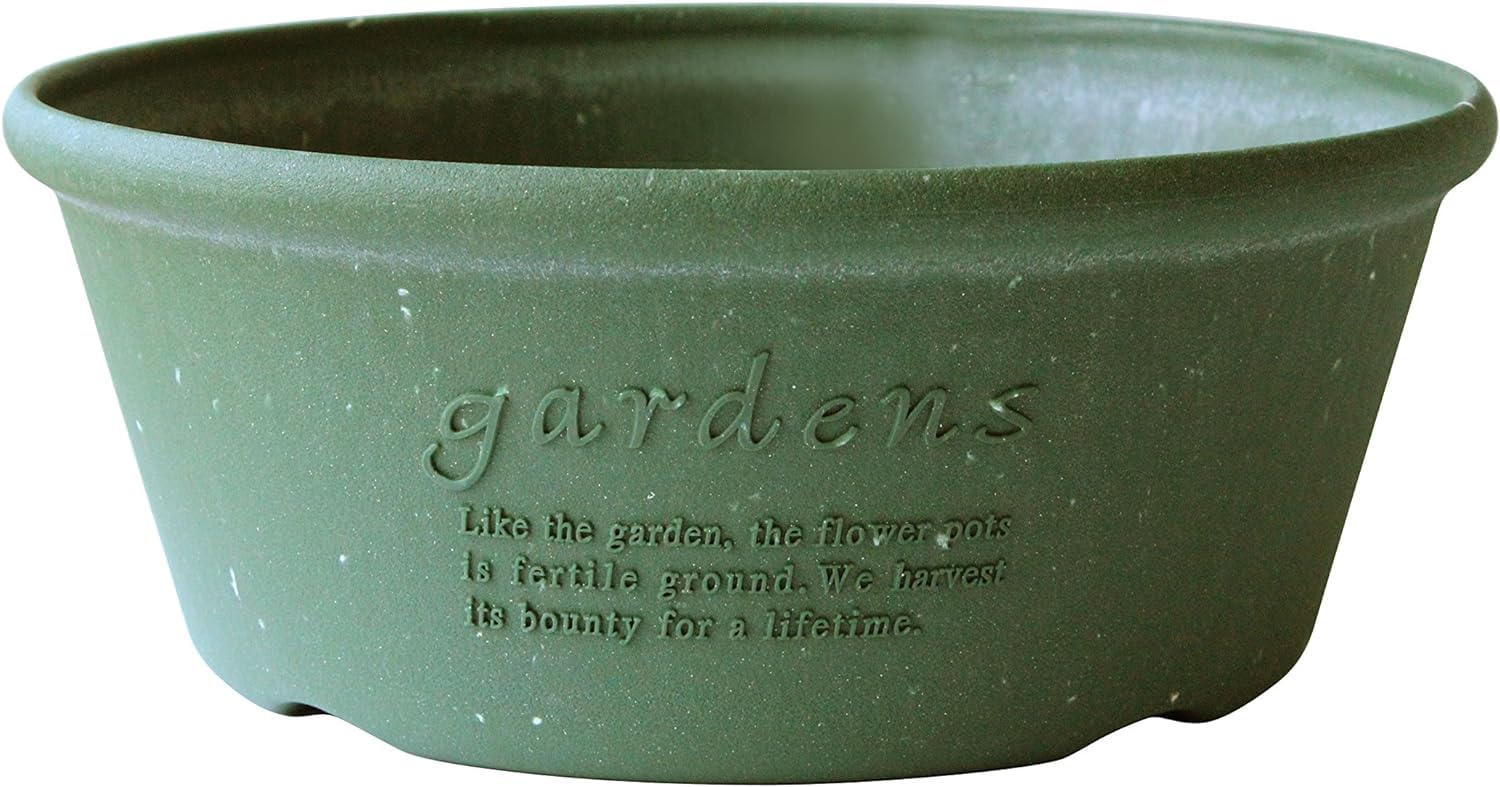 Amazon.com: Yahata Kasei Eco Planter/Flower Pot, Shallow