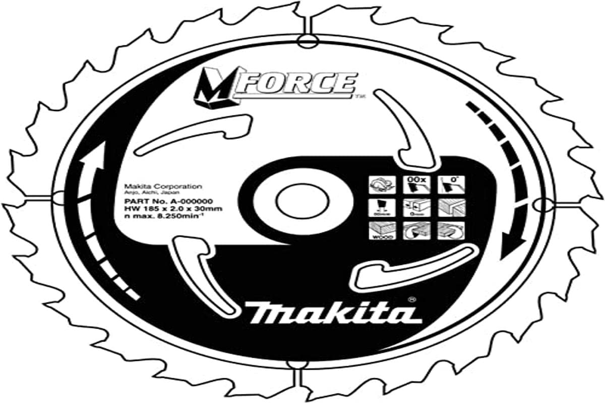 Makita B-31968 brzeszczot do piły MForce 185x30x16T