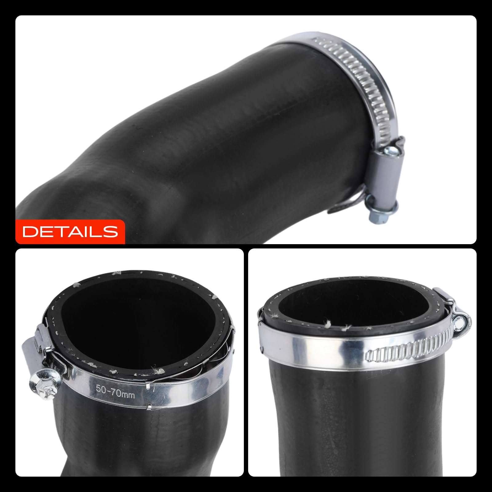 Frankberg Manguera de aire de carga Manguera Turbo Compatible con Serie 1 E87 118d 120d 2004-2011 Replace# 11617792316-2
